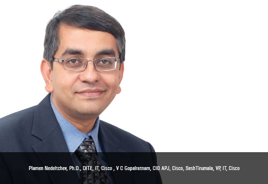  V C Gopalratnam, CIO, Cisco